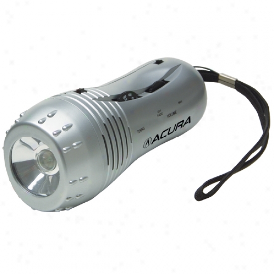 Hi-tech Flashlight Radio Features An Am Fm Radio, Siren And Built In Spealer