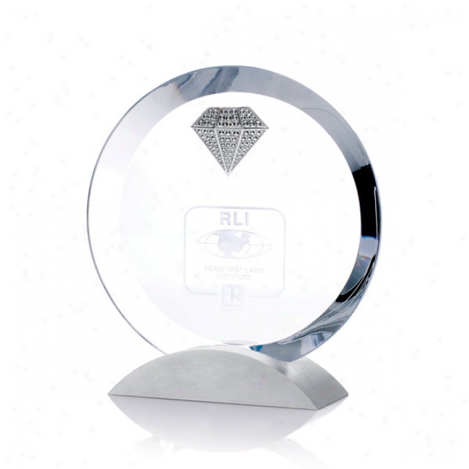 Ice Coroona Optica Couture - Rouund Award On Rounded Base