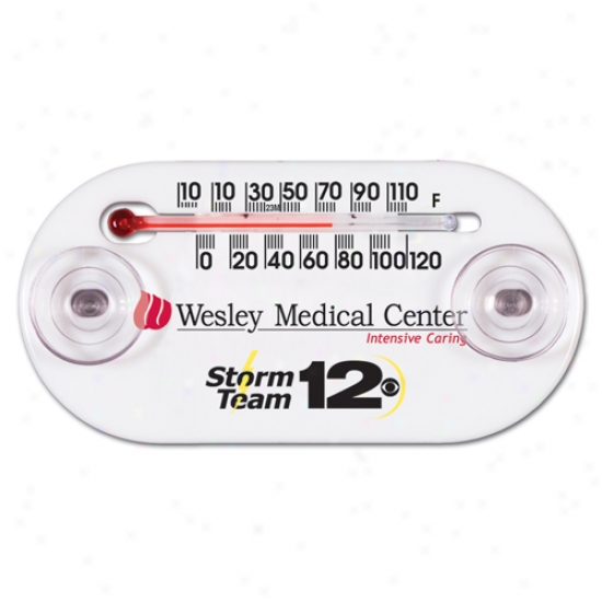 Indoor Outdoor Window Thermometer