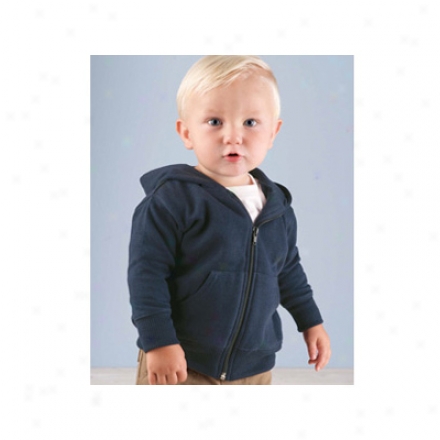 Infant Hooded Zip Front Sweatshirt With Pockets