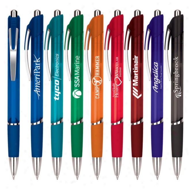 Jewel-tone Slim Line Ballpoint