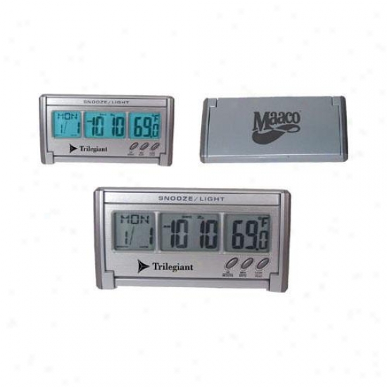Jumbo Lcd Alarm Clock With Large And Back Lit Display