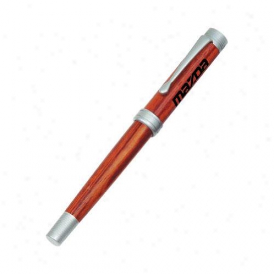 Jumbo Rosewood Roller Ball Pen