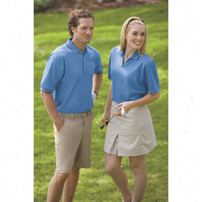 Ladies Active Pinpoint Pique Golf