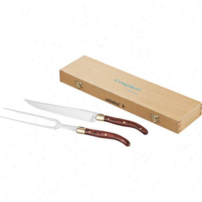 Laguiole 2-piece Carving Set