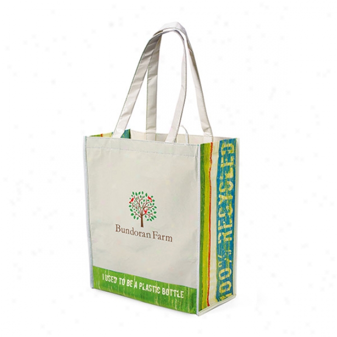 Laminated 100% Recycled Shopper Set