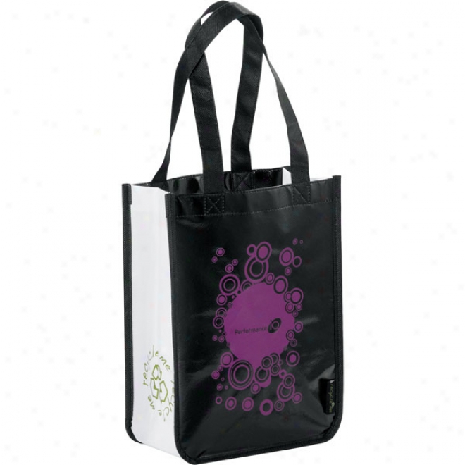 Laminated Non-woven Small Shopper Tote