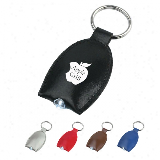 Leather Appearance Led Key Tag