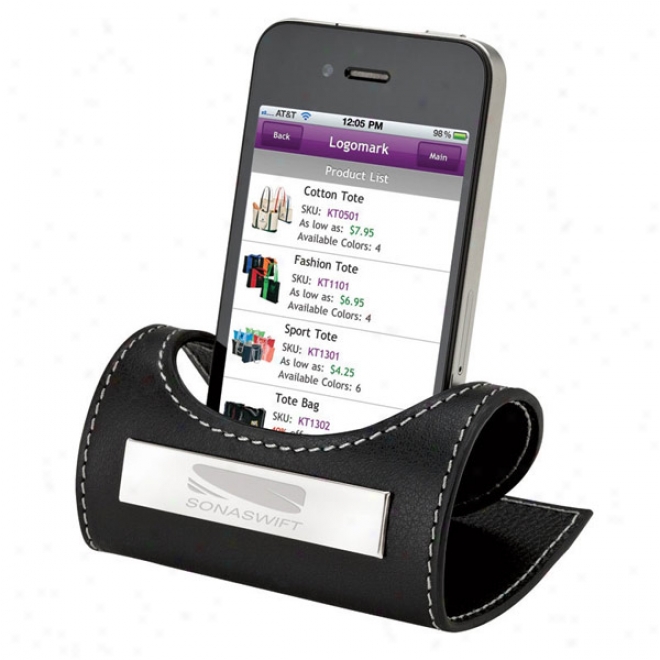 Leather Mobile Phone Holder