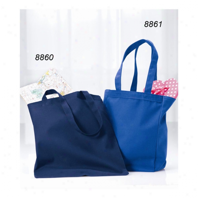 Liberty Bags - Gussdted 10 Ounce Cotton Canvas Tote