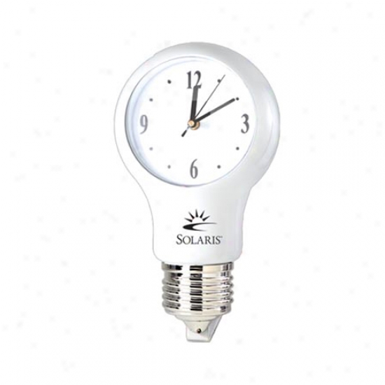 Light Bulb Wall Clock