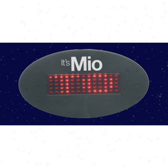 Light-up Led Oval Message Authority Tag