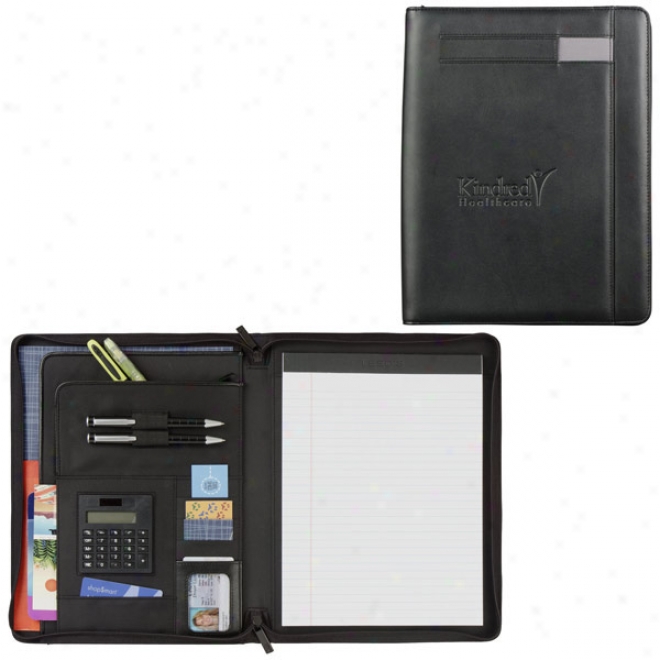 Links Zippered Padfolio