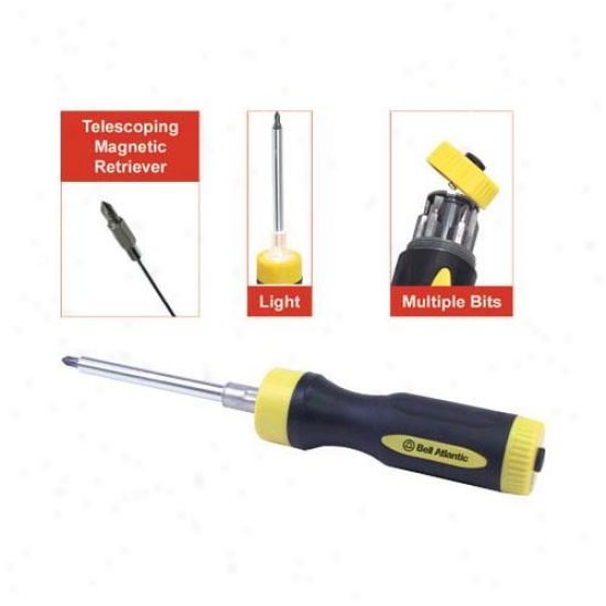 Lite Driver - Telescoping Magnetic Retriever Wit hFocused Light Beam