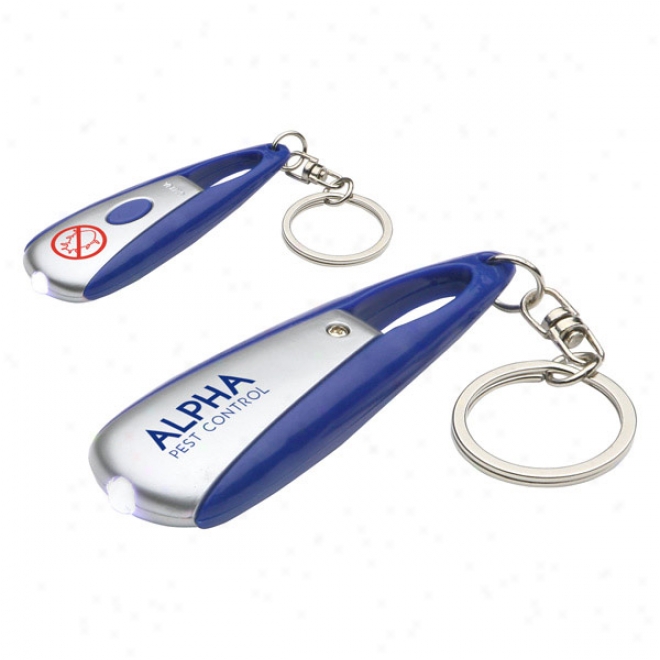 Long Press Led Key Chain