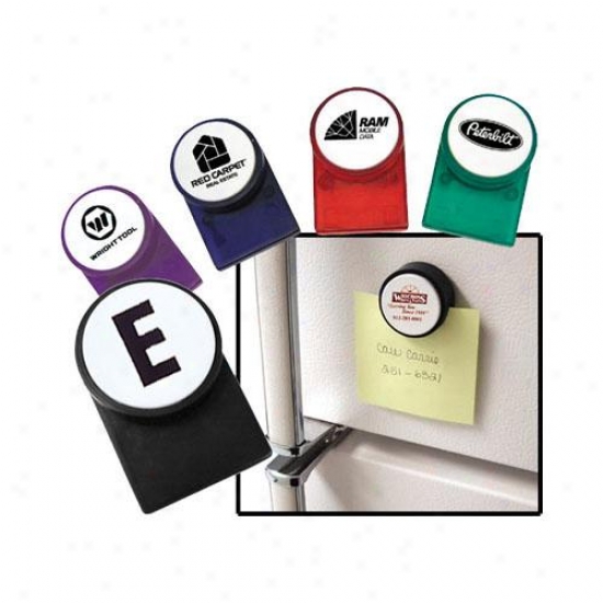 Magnetic Memo Clip With White Push Button, Holds Up To 25 Sheets Of Dissertation