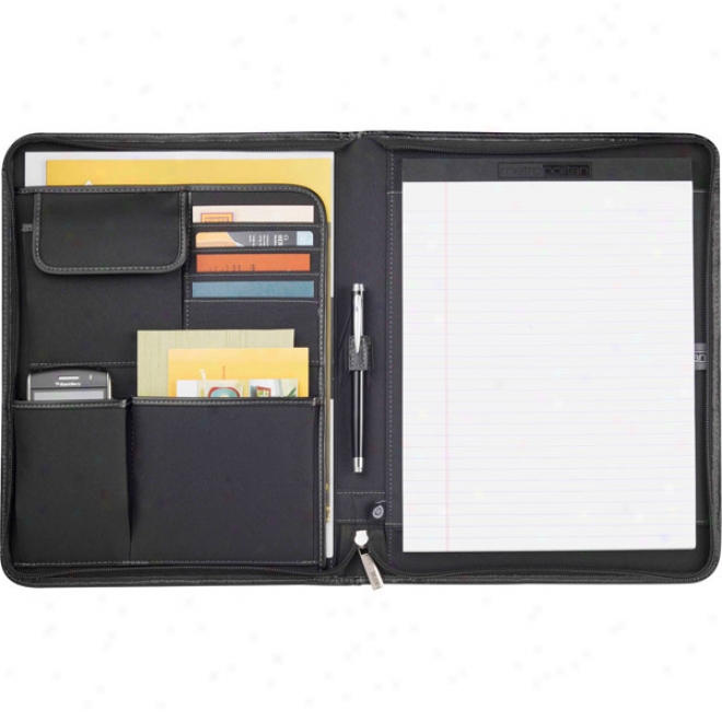 Archbishop Zippered Padfolio