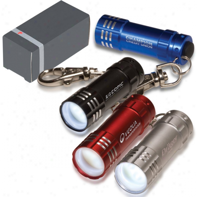 Micro 3 Led Torch Key Holder