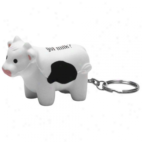 Milk Cow Key Chain