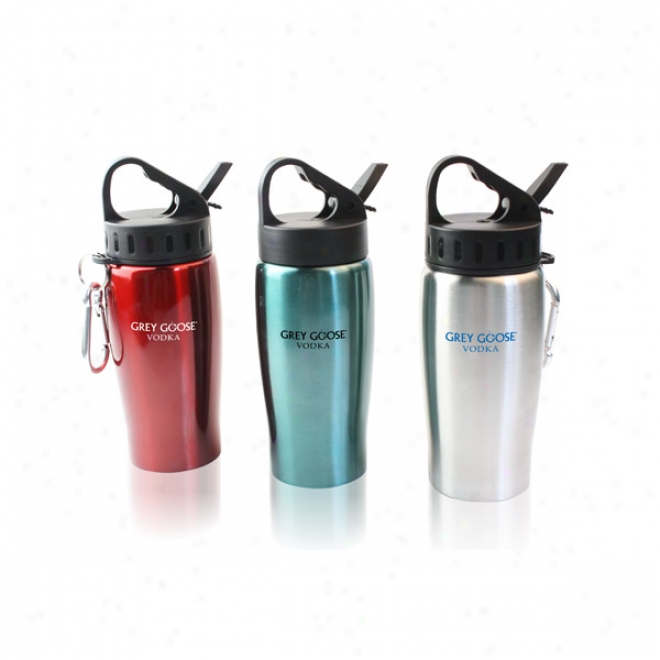 Mini Outback 18 Oz Stainless Sports Bottle