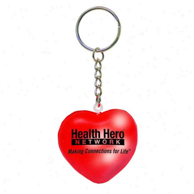 Mood Heart Key Chain