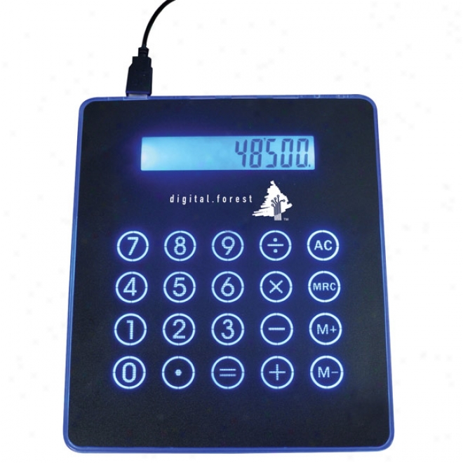 Mouse Pad  Calculator Usb Hub