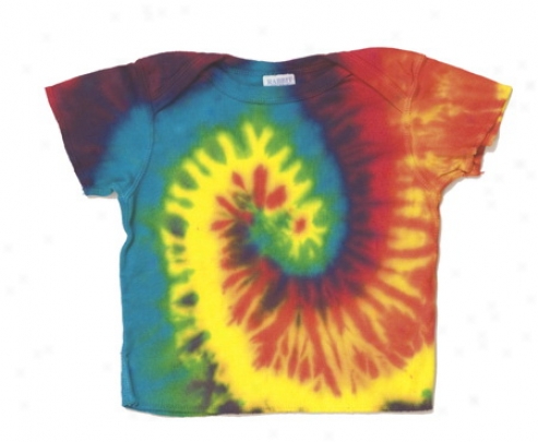 Multi Color Infant Tie Dye