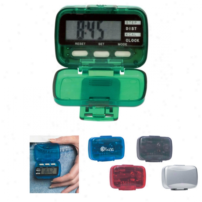 Multi-functioh Pedometer With Clock