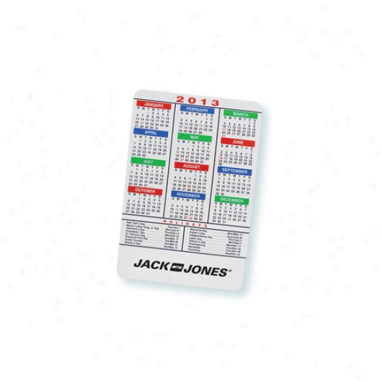 Multicolor Magnetic Calendar