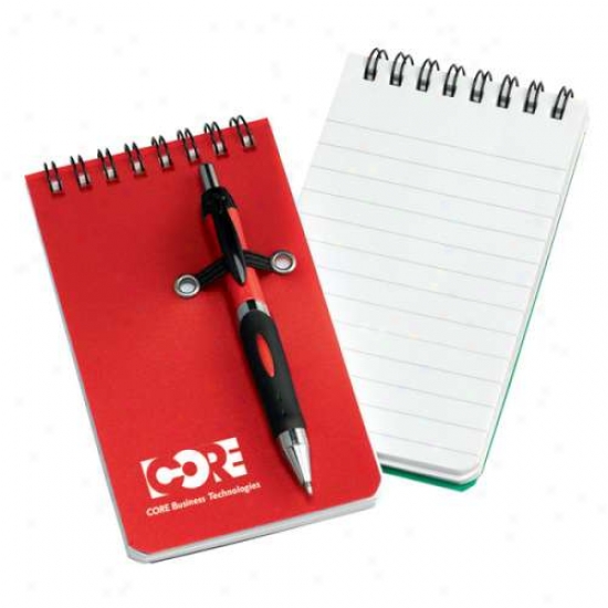 Nerde Mini Pocket Notebook W/pen