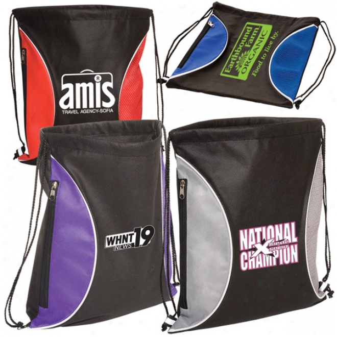 Non-woven Zip-side Backpack