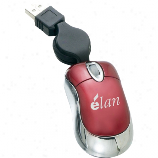 Optical Mouse With Usb Cord, Compatible With Any Notebook Or Desktop