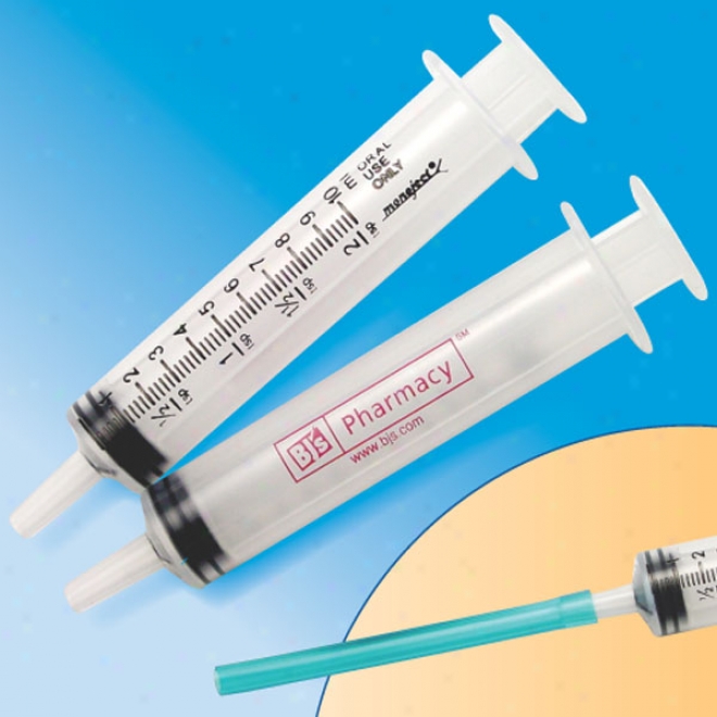 Oral Syringe With Filler Tube, 10 Ml