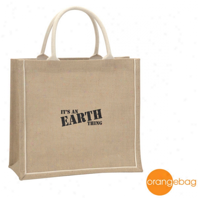 Orangebag Jute Tote