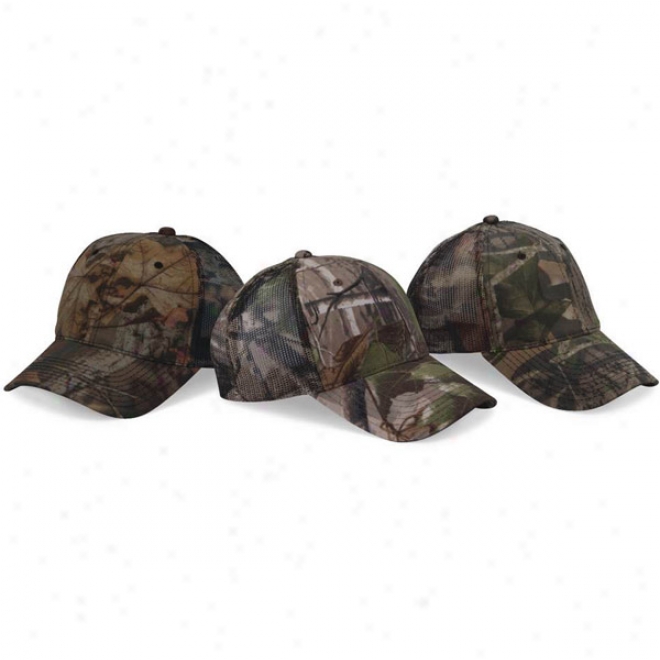 Outdoor Cap Mesh Camo