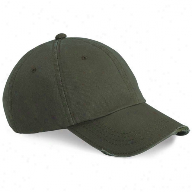 Outdoor Cap Grave Color Torn Visor Cap