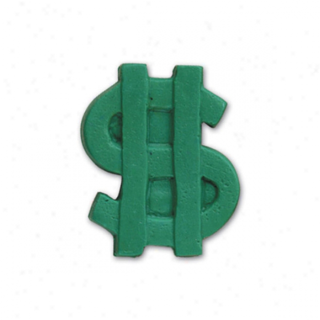 Pencil Top Stock Eraser- Dollar Sign