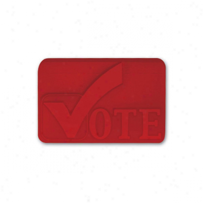 Pencil Top Stock Eraser- Vote