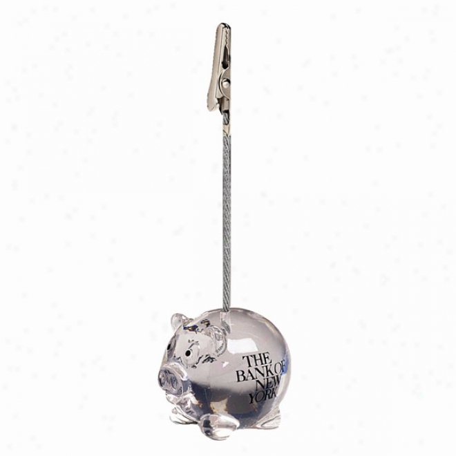 Pig Note Holder