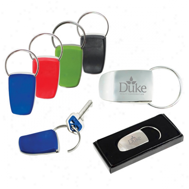 Pivot Thumb Lock Key Ring