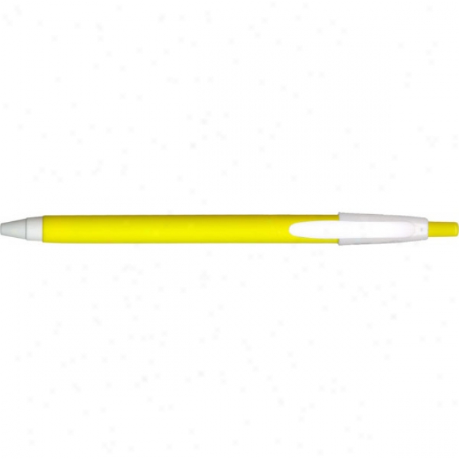 Pla-pen Round - Yellow