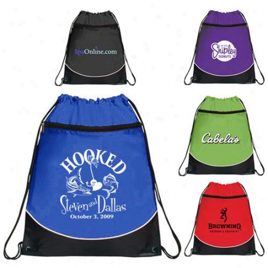 Pocket Drawstring Backpack