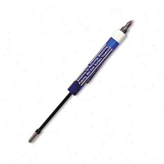 Pocket Screwdriver With 2.5 Mm Tech Blade, Hex-bit And Button Top