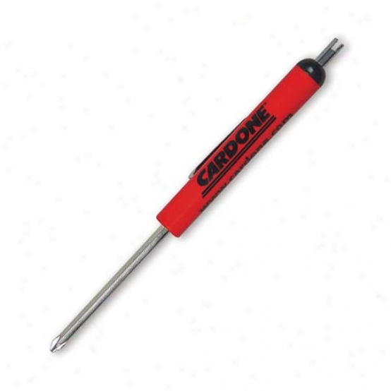 Pocket Screwdriver With Reversible 3-4 Standard And Number One Phillips Blade