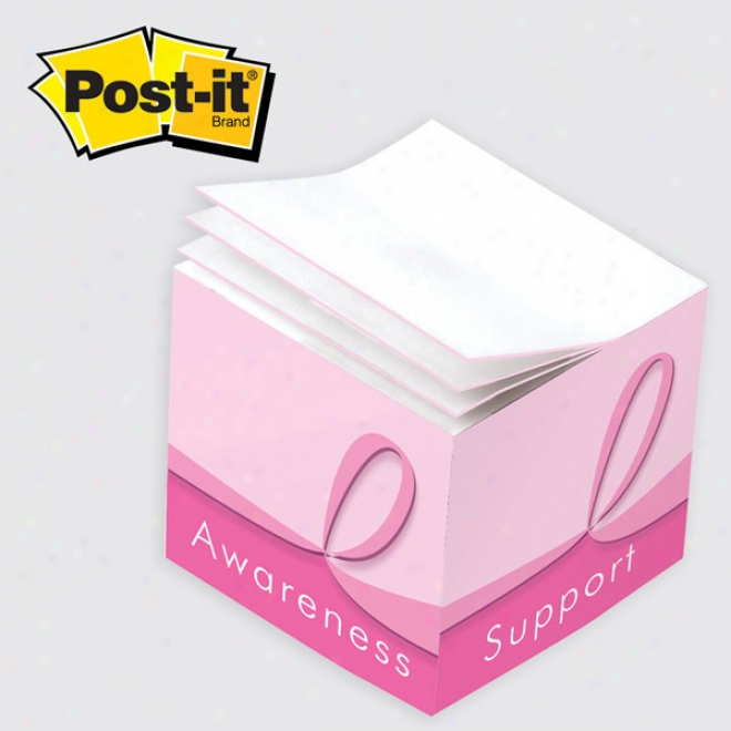 Post-it Custom Printed Notes Mini-cube - Cm218 2-1/8" X 2-1/8" X 2"