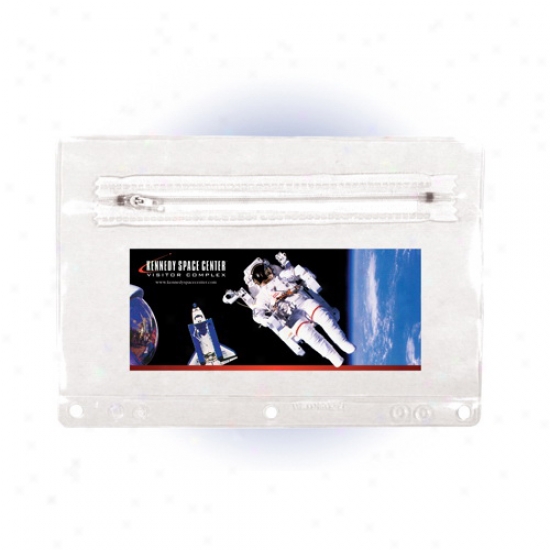 Premium Translucent Vinyl Zippered Pack, Full Color Digital