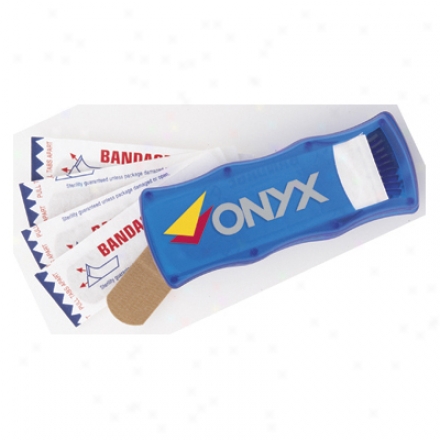 Quick-care -refillable Bandage Distributer With 5 Latex-free Fabric Bandages