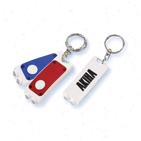 Rectangular Key Ring Flashlight