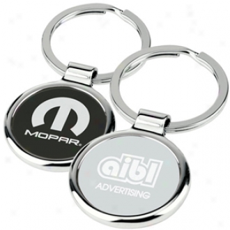 Round-about - Round Key Tag On Split Ring