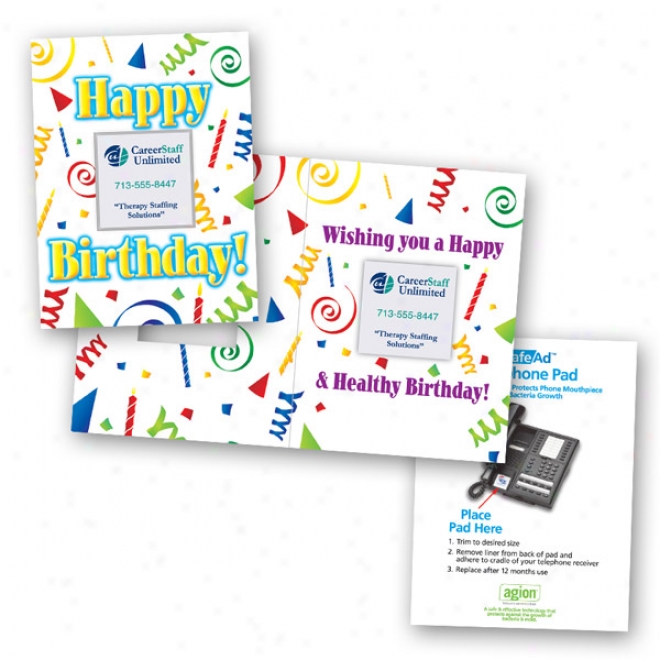 Safe Ad Happy Birthday Greeting Card